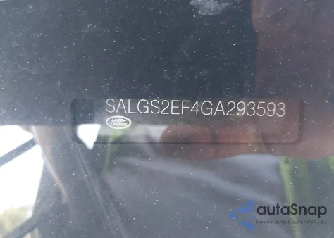 2016 Land Rover Range Rover 5.0L V8 Supercharged from USA, damaged, VIN SALGS2EF4GA293593